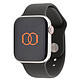 Band Band Bracelet Sport Fluoroélastomère Noir 42 mm Bracelet Sport en fluoroélastomère pour Apple Watch 42 mm