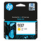 HP 937 (4S6W4NE) - Yellow . Yellow ink cartridge (800 pages at 5%) .