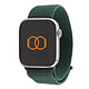 Band Band Boucle Sport Nylon Tissé Vert Lacustre 42 mm Bracelet sport en nylon tissé pour Apple Watch 42 mm