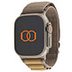 Pulsera de bucle Alpine Sahara 49 mm. Correa de aventura de nailon trenzado para Apple Watch 46 / 49 mm.