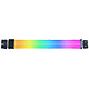 Lian Li RGB direccionable Strimer GPU inalámbrico 2x8 PIN . Cable ARGB de 2x 8 patillas para tarjeta gráfica .