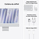Apple iMac M4 (2024) 24" 32 Go 2 To Argent (MWUV3FN/A-32GB-2TB-MTP) pas cher