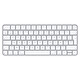 Apple Magic Keyboard with Touch ID (MXCK3F/A). Rechargeable Bluetooth Compact Wireless Keyboard (AZERTY, French) for Mac with Apple chip .