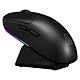 The G-Lab KULT Titanium Pro (Noir) Souris sans fil pour gamer - droitier - Bluetooth/RF 2.4 GHz/Filaire - capteur optique 12000 dpi - 6 boutons - rétroéclairage RGB - support de recharge