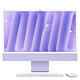 Apple iMac M4 (2024) 24" 24 Go 1 To Mauve (Z1K7-1TB) Magic Keyboard avec Touch ID Puce Apple M4 (CPU 10 coeurs / GPU 10 coeurs) 24 Go SSD 1 To Ecran Retina 4.5K 24" Wi-Fi 6E/Bluetooth/RJ45 Gigabit LAN 4x Thunderbolt/USB 4 Webcam macOS Sequoia