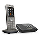 Gigaset CL660A Anthracite. Cordless DECT phone - 2.4" colour display - handsfree - phonebook 400 contacts - answering machine.