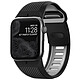 Nomad Sport Strap v2 45 mm Noir Bracelet sport en silicone pour Apple Watch 42 / 44 / 45 mm