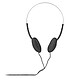 Nedis On-Ear Headphones Casque-micro - supra-auriculaire - stéréo - jack 3.5 mm