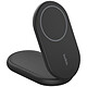 Belkin BoostCharge Socle de Recharge Aimanté et Pliable Qi2 15W (Noir) Socle de recharge aimanté et pliable Qi2 15W