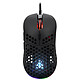 The G-Lab KULT Oxygen (Noir) Souris filaire pour gamer - droitier - capteur optique 12800 dpi - 6 boutons - rétroéclairage RGB