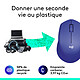 Logitech M330 Silent Plus (Bleu) pas cher