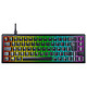 Cherry Xtrfy K5V2 Compact (Black). Wired gaming keyboard - compact 65% size - red mechanical switches (MX2A Red switches) - RGB backlighting - AZERTY, French .