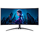 Acer 34" OLED - Predator X34Xbmiiphuzx Ecran PC UltraWide WQHD - 3440 x 1440 pixels - 0.01 ms (MPRT) - Format 21/9 - Dalle OLED incurvée - 240 Hz - HDR 400 - FreeSync Premium Pro - HDMI/DisplayPort/USB-C - Réglage en hauteur - Noir