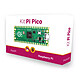 Hutopi Kit Raspberry Pi Pico Kit avec Carte Raspberry Pi Pico + carte d'extension GPIO + boitier acrylique transparent + câble USB A vers micro-USB 1 m