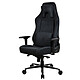 Arozzi Vernazza XL Supersoft (Pur Noir) Siège pour gamer - version XL - tissu en microfibre - dossier inclinable 165° - accoudoirs 4D - jusqu'à 170 kg