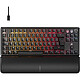 Corsair Gaming K70 Pro TKL (Noir) Clavier filaire gaming - format TKL - interrupteurs magnétiques Corsair MGX Hyperdrive - repose-poignet - rétroéclairage RGB - AZERTY, Français