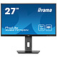 iiyama 27" LED - ProLite XUB2797QSN-B2. Monitor PC 2.5K - 2560 x 1440 pixel - 1 ms (MRPT) - formato 16:9 - pannello IPS - 100 Hz - HDMI/DisplayPort/USB-C - Hub USB 3.0 - Ethernet - Pivot - Nero.