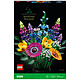LEGO Icons 10313 Bouquet di fiori selvatici  Piante artificiali con papaveri e lavanda, attività manuale per adulti, regalo, collezione botanica, edizione 2023 