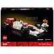 LEGO Icons 10330 McLaren MP4/4 et Ayrton Senna Set de Construction F1 pour Adultes, avec une Minifigurine, Idée Cadeau pour un Anniversaire pour Fans de Modèles Réduits de Voiture de Course