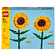 LEGO Icons 40524 Girasoli . Set di costruzioni di fiori artificiali per bambini a partire da 8 anni, da esporre come accessorio per la cameretta del bambino o come decorazione per la casa, regalo per gli adolescenti.