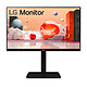 LG 23.8" LED 24BA450-B. PC monitor Full HD 1080p - 1920 x 1080 pixels - 5 ms (grey to grey) - 16/9 - IPS panel - 100 Hz - DisplayPort/HDMI/VGA - Pivot - Speakers - Black.