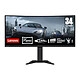 Lenovo 34" LED - G34w-30 Ecran PC UltraWide WQHD - 3440 x 1440 pixels - 0.5 ms (MPRT) - 21/9 - Dalle VA incurvée - 165 Hz (170 Hz OC) - HDR10 - FreeSync Premium - DisplayPort/HDMI - Noir