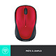 Logitech Wireless Mouse M235 (Rouge) pas cher