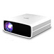 Philips NeoPix 750 - Blanc Vidéoprojecteur LCD LED - Full HD - 700 lumens - Wi-Fi/Bluetooth 4.2 - HDMI/USB-A/USB-C - Haut-parleurs intégrés 2 x 7W