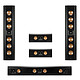 Klipsch RP GM 5.0 In-Wall Speaker Kit. Bass Reflex 5.0 in-wall speaker kit.