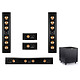 Klipsch RP MM 5.1 In-Wall Speakers Kit. Bass Reflex 5.1 in-wall speaker kit.