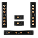 Klipsch Kit RP Enceintes Murales MM 5.0 Kit d'enceintes murales Bass Reflex 5.0