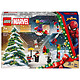 LEGO Marvel 76293 Calendrier de l'Avent Spider-Man 2024 Petits Modèles de Super-Héros à Construire - Cadeau de Noël Amusant à Offrir aux Garçons et Filles de 7 Ans et plus