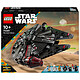 LEGO Star Wars 75389 Le Faucon Noir Set de Vaisseau Spatial à Collectionner Véhicule en Briques à Construire pour Enfants - Cadeau d'Anniversaire pour les Garçons, les Filles et les Fans dès 10 ans