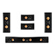 Klipsch RP In-Wall Speaker Kit PM 5.0. Kit di diffusori da incasso Bass Reflex 5.0.