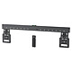 Goobay Ultraslim fixed TV Wall Mount - Noir Support mural ultra slim fixe pour TV de 43-100" (109-254 cm)