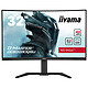 iiyama 31.5" LED - G-Master GCB3280QSU-B2 Red Eagle Ecran PC 2.5K - 2560 x 1440 pixels - 0.2 ms (MPRT) - 16/9 - Dalle VA incurvée - HDR - 180 Hz - FreeSync - HDMI/DisplayPort - Réglage en hauteur - Hub USB - Noir