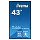 Avis iiyama 43" LED - Prolite LH4360UHS-B2AG