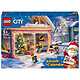 LEGO City 60436 Calendario de Adviento 2024. Cuenta atrás para Navidad para niños a partir de 5 años - 24 sorpresas - Personajes con jerseys navideños - Minifiguras de Papá Noel y la Sra. Claus.