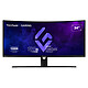 ViewSonic 34" LED - VX3418-2KPC Ecran PC UltraWide WQHD - 3440 x 1440 pixels - 1 ms (MPRT) - 21/9 - Dalle VA incurvée - 180 Hz - HDR10 - AMD FreeSync Premium - HDMI/DisplayPort - Hauteur ajustable - Noir