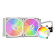 Valkyrie A240 ARGB - Blanc Kit de Watercooling 240 mm pour processeur avec éclairage LED ARGB