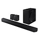 Samsung HW-Q995D Barre de son 11.1.4 - Dolby Atmos sans fil - DTS:X - Wi-Fi/Bluetooth 5.2 - HDMI 4K HDR - Chromecast/AirPlay 2 - Caisson de basses sans fil - Enceintes surround sans fil - Article jamais utilisé