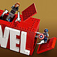 Acquista LEGO Marvel 76313 Logo MARVEL e i suoi supereroi