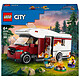 LEGO City 60454 Il Camper dell'Avventura  Set di costruzioni per bambini e bambine dai 6 anni in su - Include bambino, accessori e chitarra - Ottima idea regalo di compleanno per gli avventurieri 