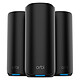 Netgear Orbi WiFi 7 Série 870 Routeur + 2 Satellites (RBE873B) - Noir Routeur RBE871B Tri-Band Wi-Fi BE21000 (11520 + 8640 + 688) - WAN 10 GbE + 2 Satellites RBE870B Tri-Band Wi-Fi BE21000 (11520 + 8640 + 688)