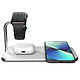 Avis ZENS Dual+ Watch Aluminium Wireless Charger (Blanc)