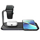 Avis ZENS Dual+ Watch Aluminium Wireless Charger (Noir)