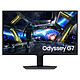 Samsung 27" LED - Odyssey G7 S27DG702EU Ecran PC 4K - 3840 x 2160 pixels - 1 ms (gris à gris) - 16/9 - Dalle IPS - HDR 400 - 144 Hz - FreeSync Premium - DisplayPort/HDMI - Ethernet/Wi-Fi/Bluetooth - Pivot - RGB - Noir