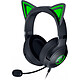 Razer Kraken Kitty v2 (Noir) Casque gaming - filaire - circum-aural fermé - microphone unidirectionnel Razer HyperClear - coussinets en tissu hybride et en similicuir - rétroéclairage Razer Chroma RGB