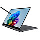 Samsung Galaxy Book5 360 15.6" Anthracite (NP754QHA-KA3FR) Intel Core Ultra 7 256V 16 Go SSD 512 Go 15.6" AMOLED Tactile Full HD rotatif 360° Wi-Fi 7/Bluetooth Webcam Windows 11 Professionnel - Stylet S Pen inclus