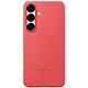 Samsung Coque Silicone Rouge Galaxy S25+ Coque en silicone pour Samsung Galaxy S25+